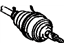 Toyota 42340-17071 Axle Assembly, Driver Side