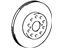 Toyota 42431-17060 Brake Rotor, Rear