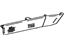 Toyota 81731-17030-D0 Lens & Housing, Maroon, Passenger Side