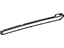 Toyota 75065-17030-A0 Moulding Sub-Assembly, Quarter, Lower Passenger Side, White