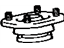 Toyota 48609-17040 Strut Mount, Front
