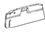 Toyota 64270-17170-01 Board Assembly, Room Partition