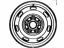 Toyota 42611-17160 Wheel, Disc (For Front)