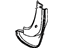 Toyota 76621-17030-A0 Mud Guard, White, Passenger Side
