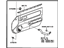 Toyota 67620-17580-B0 Board Sub-Assembly, Front Door Trim, Driver Side