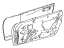 Toyota 67002-17120 Panel Sub-Assembly, Front Door, Driver Side