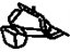 Toyota 57105-17070 Support Bracket, Front Passenger Side