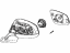 Toyota 87910-08210 Mirror Assembly, Outer Rear View, Passenger Side