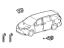 Toyota 69005-08060 Cylinder Set, Lock