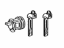 Toyota 69056-08010 Cylinder & Keys, Front