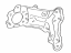 Toyota 55172-08020 Base, Brake Pedal Support