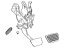 Toyota 47110-08070 Support Assembly, Brake Pedal