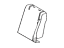 Toyota 71551-21120 Pad, Front Seat Back, Passenger Side(For Separate Type)
