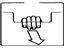 Toyota 74529-21010 Caution Label