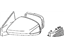 Toyota 87910-21190-A1 Mirror Motor, White, Passenger Side