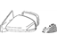 Toyota 87940-21190-A1 Mirror Motor, White, Driver Side