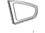 Toyota 62710-42130 Window Assembly, Quarter, Passenger Side