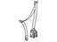Toyota 73220-21100-B0 Lap & Shoulder Belt, Driver Side