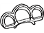 Toyota 55403-21010-B0 Cluster Bezel
