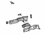 Toyota 57102-21904 Member Sub-Assembly, Front Side, Driver Side
