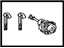 Toyota 69052-0R020 Lock Cylinder, Driver Side