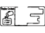 Toyota 11296-46122 Info Label