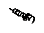 Toyota 90119-08734 Bolt, With Washer