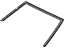 Toyota 75533-16150 Reveal Molding