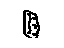 Toyota 61315-22020 Striker Plate, Inner