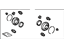 Toyota 04479-52021 Overhaul Kit, Rear