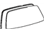 Toyota 75573-52111 Moulding, Back Window, Outside