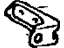 Toyota 71304-47020 Seat Hinge, Driver Side