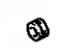 Toyota 16444-35070 Bushing(For Radiator)