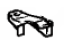 Toyota 51254-35010 Bracket, Differential Support, Driver Side