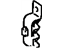 Toyota 47371-03020 Clamp, Brake Tube