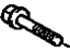 Toyota 90105-12137 Bolt (For Transfer & Transaxle Setting)