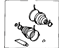 Toyota 04438-03020 Boot Kit, Front