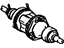 Toyota 43410-32091 Shaft Assembly, Front Drive, Passenger Side