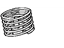 Toyota 48131-32750 Spring, Front
