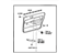 Toyota 67640-32660-03 Board Sub-Assembly, Rear Door Trim, Driver Side Toyota 67640-32660-03 Board Sub-Assembly, Rear Door Trim, Driver Side