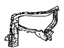 Toyota 53203-0T010 Support Sub-Assembly, Radiator, Driver Side