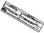 Toyota 74528-0T010 Caution Label