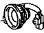 Toyota 86160-0T020 Rear Driver Speaker, Upper