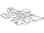 Toyota 58560-0T030 Carpet Assembly, Seat Leg Space, Center