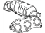 Toyota 17104-20010 Manifold Sub-Assembly, Exhaust, Passenger Side