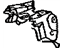 Toyota 58118-0T010 Support, Front Driver Side
