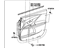 Toyota 67610-0T011-C3 Door Trim Panel, Passenger Side