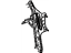 Toyota 55306-0T010 Center Brace, Lower Driver Side