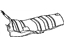 Toyota 58152-60040 Insulator Sub-Assembly, Center Floor Heat, Front