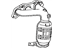 Toyota 17150-0P310 Exhaust Manifold, Driver Side
